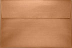 LUXPaper A9 Invitation Envelopes | Peel & Press | 5 3/4" x 8 3/4" | Copper Metallic | 80lb. Text | 500 Qty - Image 2