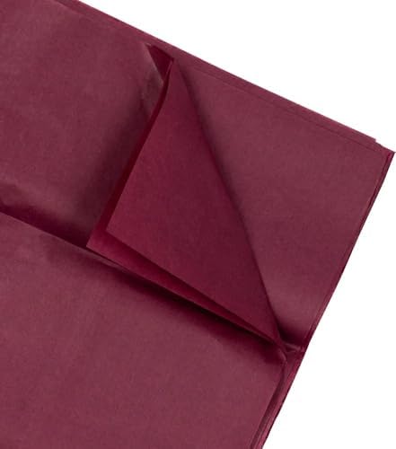 JAM Paper Tissue Paper - Burgundy - 100 Sheets/Pack - Image 3