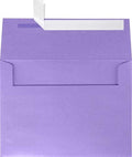 LUXPaper A7 Invitation Envelopes | Peel & Press | 5 1/4" x 7 1/4" | Amethyst Metallic | 80lb. Text | 250 Qty by LUXPaper