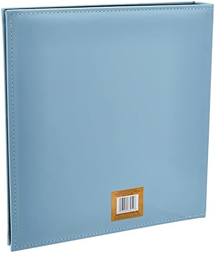 Pioneer Collage Frame Embossed "Baby" Sewn Leatherette Cover Photo Album, 4"x6", 240 Photos, Baby Blue - Image 3