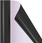 RUSPEPA Black Wrapping Paper - Solid Color Matte Metallic Jumbo Paper Roll Perfect for Wedding, Birthdays, Christmas, Baby Shower, Graduation Congrats, Father's Day Gifts - 30 Inches x 100 Feet - Image 6