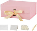 Small Gift Boxes with Lids for Presents Pink Gift Box 5 Pack 9.5X7X4 Inch by Unknown