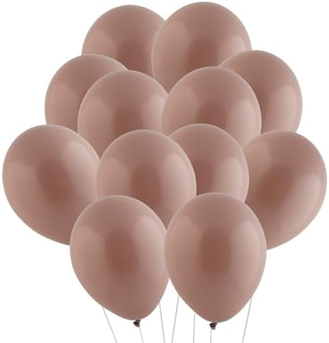Bulk 100 Piece Tuftex Matte Malted 11" Natural Latex Balloons by FunExpress