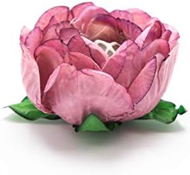 Handmade Paper Truffle Cups | Liners | Wrappers | Fominhas | Candy Cups | Forminhas de Brigadeiro - Pack of 30 (Paper, Peony Dusty Rose) by Truffilio