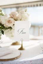 Weekend Paper Co.™ Wedding Table Numbers, Single-Sided 4x6 Timeless Design in Black, Numbers 1-25 plus 4 BONUS signs for Your Wedding, Reception, Anniversary, Birthday Party, or Any Celebration! - Image 2