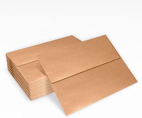 LUXPaper A7 Invitation Envelopes | Peel & Press | 5 1/4" x 7 1/4" | Copper Metallic | 80lb. Text | 500 Qty - Image 5