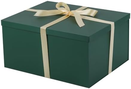 UoeRing 16.5" Green XL Gift Box with Lid for Wedding, Birthday & Holiday by Unknown