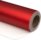 RUSPEPA Red Metallic Wrapping Paper - Solid Color Matte Gift Wrap Paper Jumbo Roll Perfect for Valentine's Day Gifts, Wedding, Birthday, Christmas, Baby Shower, Anniversaries - 30 Inches x 100 Feet by RUSPEPA