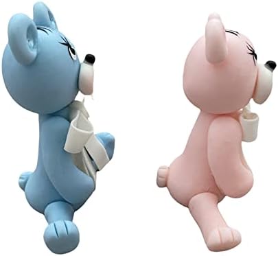 Bear Cake topper Baby Shower 3 inches Gender Reveal Centerpieces - Image 2