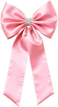 Meseey Giant Pink Satin Bow 27x39 Inch Extra Large Decorative Bow for Christmas Tree Topper,Party,Home Wall,Baby Shower & Birthday Decor(Pink) by MeseeyRibbonBow