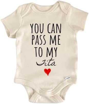 Tita Announcement Baby Gift Baby Bodysuit by NorthForkForager