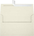 LUXPaper A10 Invitation Envelopes | Peel & Press | 6" x 9 1/2" | Natural Linen | 80lb. Text | 250 Qty by LUXPaper