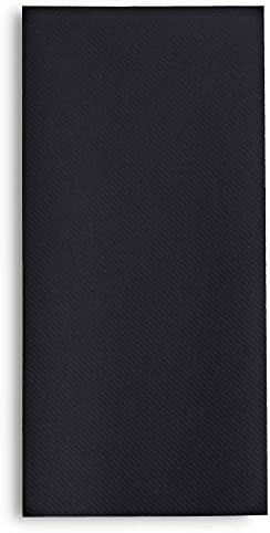 100 Linen-Feel Black Paper Napkins - Decorative Cloth-Like Black Dinner Napkins - Soft And Absorbent. For Kitchen, Party, Wedding, Bathroom Or Any Occasion. (Pack of 100) - Image 5