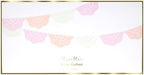 Meri Meri Broderie Anglaise Lace Pennant Banner (Pack of 1), 12.5' Party Banner Including Excess Cord, Meri Meri Party Banner, Reusable - Image 4