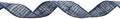 Celebrate It 5/8" x 7yd. Faux Cotton Ribbon – Blue, Non-Wired with Woven Edge, Polyester – Ideal for Gift Wrapping, Baskets & DIY Decor, 12 Pack by CelebrateIt