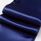 Pack of 50 Satin Navy Blue Chair Bows Sashes 7 X 108 Inch Universal Navy Chairs Ribbons for Wedding Anniversary Ceremony Birthday Party Engagement Banquet Restaurant Event Decorations - Image 3