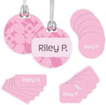 InchBug Personalized Name Label Combo Pack, 97-Piece, Bubble Bath by Inchbug