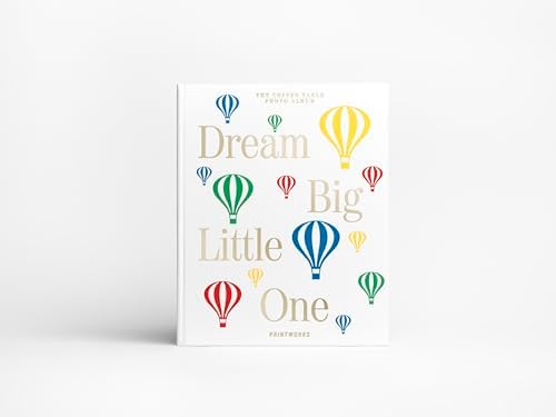 Printworks Dream Big Little One Baby Album, Beige - 64-Page Keepsake - Image 3