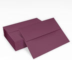 LUXPaper A2 Invitation Envelopes | Peel & Press | 4 3/8" x 5 3/4" | Vintage Plum | 80lb. Text | 1,000 Qty - Image 5