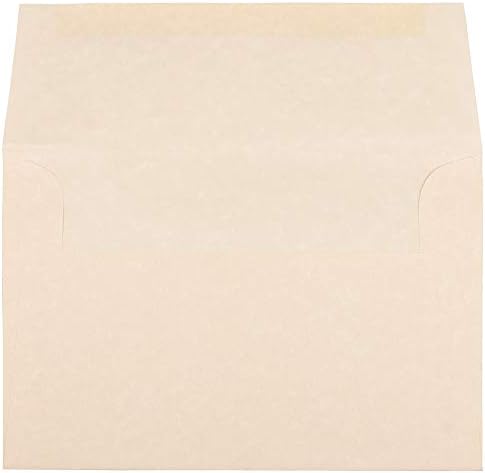 JAM PAPER A8 Parchment Invitation Envelopes - 5 1/2 x 8 1/8 - Natural Recycled - Bulk 250/Box - Image 2