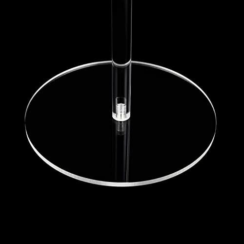 10PCS Wedding Flower Stand, Crystal Column Vases Rack for Birthday Party Decoration Garden Tall Flower Frame Holder for Balloon Decor Road Leads Christmas Gift 7.87*7.87*31.5In - Image 6