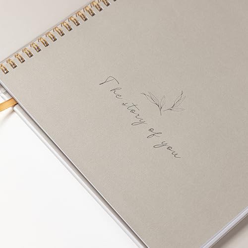 Joss & Lac Design Gender Neutral | Minimalist Keepsake Memory Book Photo Album for Baby Boy or Girl First 5 Years – A Milestone Book to Record Every Event from Birth to Age 5 (Sky Star) - Image 4