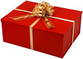 UoeRing Red Extra Large Gift Box 2Pcs 22x17x9 inch,luxury Gift Box with Lid for Presents Birthday Christmas Valentine's Day (Includes Pull Bows,Card,Envelope,Filler) by Unknown