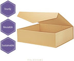 PACKHOME 3 Extra Large Kraft Gift Box Magnetic Lid 17x14.5x5.5in - Image 6
