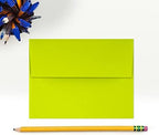 LUXPaper A2 Invitation Envelopes (4 3/8 x 5 3/4) - Wasabi Green (250 Qty.) - Image 4