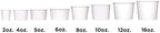 Karat 8 oz White Paper Ice Cream Cups, Sturdy Disposable Bowls, 1000ct - Image 7