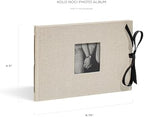 Kolo Noci Small 4x6 Photo Album, Holds 24 Photos, Ideal for Weddings and Baby Books, Platinum - Image 2