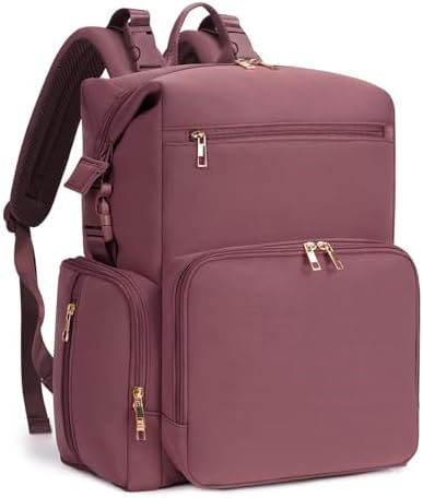 CEI-CEI Neoprene Diaper Bag Backpack Large Newborn Baby Maternity Bags Waterproof Travel Tote for Mom Dad with Insulated Pockets,Changing Pad by CEI-CEI