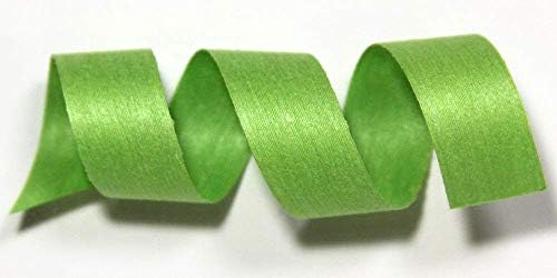 Natural Cotton Curling Ribbon for Gift Wrapping | 100% Biodegradable Holiday Gift Ribbons for Presents & Ribbons for Crafts | Green Colored Curling Ribbon | 3/16, 1/2 & 5/8 Inch (Lime) by CreamCityRibbon