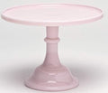 Cake Plate Pastry Tray/Cupcake Stand - Plain & Simple Pattern - American Made - Mosser Glass USA (10", Crown Tuscan) by Rosso+Glass