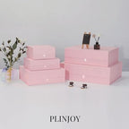 Extra Large Pink Gift Box 3 Pack 19x16x6 Inches,Gift Boxs for Presents with Lid Magnetic Closure Collapsible,Bridesmaid Proposal Box,Birthday, Christmas,for Clothes and Large Gifts - Image 2