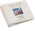 Personalized Photo Album, Custom Engraved Picture Album, Holds 200 4" x 6" Photos, Leatherette and Laser Engraved Scrapbook, Camping Trip by GiftsForYouNow