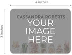 Personalized 3" x 4" Rectangle Rounded Corners Labels / 250 Fully Custom Image Stickers/Rolled Small Business Craft Labels/DIY Upload Your Own Design/Made in The USA - Image 5
