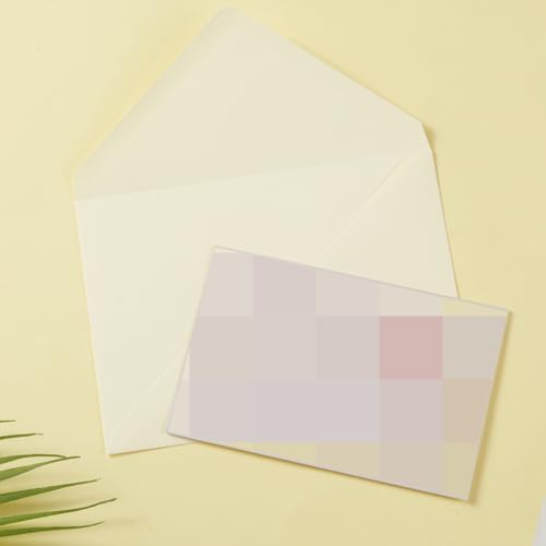 100 Pieces A6 Envelopes 4x6 Cream Color, 6 1/2 x 4 3/4 Inches (Pack of 4) - Image 7