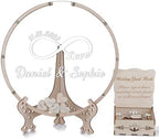 Wedding Guest Book Alternative with Box and Small Hearts,Personalized Infinity Love Round Drop Guest Sign for Rustic Wedding Decorations,Anniversary(style4, Circular) by HZGUEOSTB