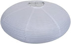 2Pcs White Oval Paper Lantern Lamp shade Japanese Lantern 19inch - Image 2