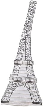 Eiffel Tower Paper Lantern White Hanging Accent Decorative by Unknown