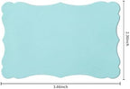 120 Pieces Mini Business Cards, 3.66x2.36 inches, Light Blue (Pack of 4) - Image 2