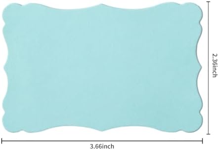 120 Pieces Mini Business Cards, 3.66x2.36 inches, Light Blue (Pack of 4) - Image 2