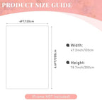 6.6FT x 4FT Light Pink Square Backdrop Arch Cover Double-Sided Spandex Arch Covers Fitted Wedding Arch Stand Cover Stretchy Backdrop for Balloon Arches Birthday Baby Shower Party Banquet Decorations - Image 3