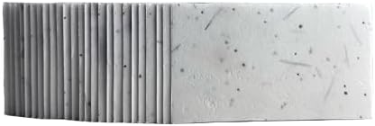 Of The Earth Handmade Paper - Wildflower Seed Paper Panel Card - Place/Name/Gift - 3.5" x 2" - Set of 48 (58s Purple & Fern) - Image 3