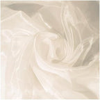 70 Yard Organza Fabric 44" Wide for Wedding Event Décor - Cream by MDS