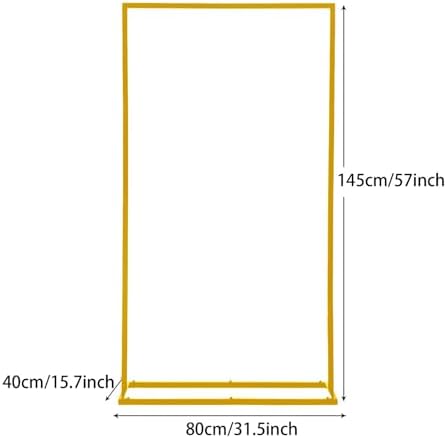 Wedding Welcome Sign Holder, 57”x15.7”x 31.5” Welcome to Our Wedding Sign Adjustable Display Stand ,Gold Easel Stand Personalized for Baby Bridal Shower Sign Gold - Image 3