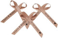 25 Personalized Ribbons Assesmbled Bows Custom Bridal Shower Favor Party Favors Wedding Bridesmaid Memorial Ribbons Funeral Baby Invitations Mis XV años Quinceanera (Moonstone) by AmysBubbling