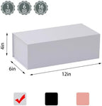 iloMAOZX White Gift Box, 12x6x4 Inch Gift Boxes for Presents & Packaging - Image 2