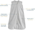 HALO SleepSack, 100% Cotton Wearable Blanket, Swaddle Transition Sleeping Bag, TOG 0.5 - Image 2